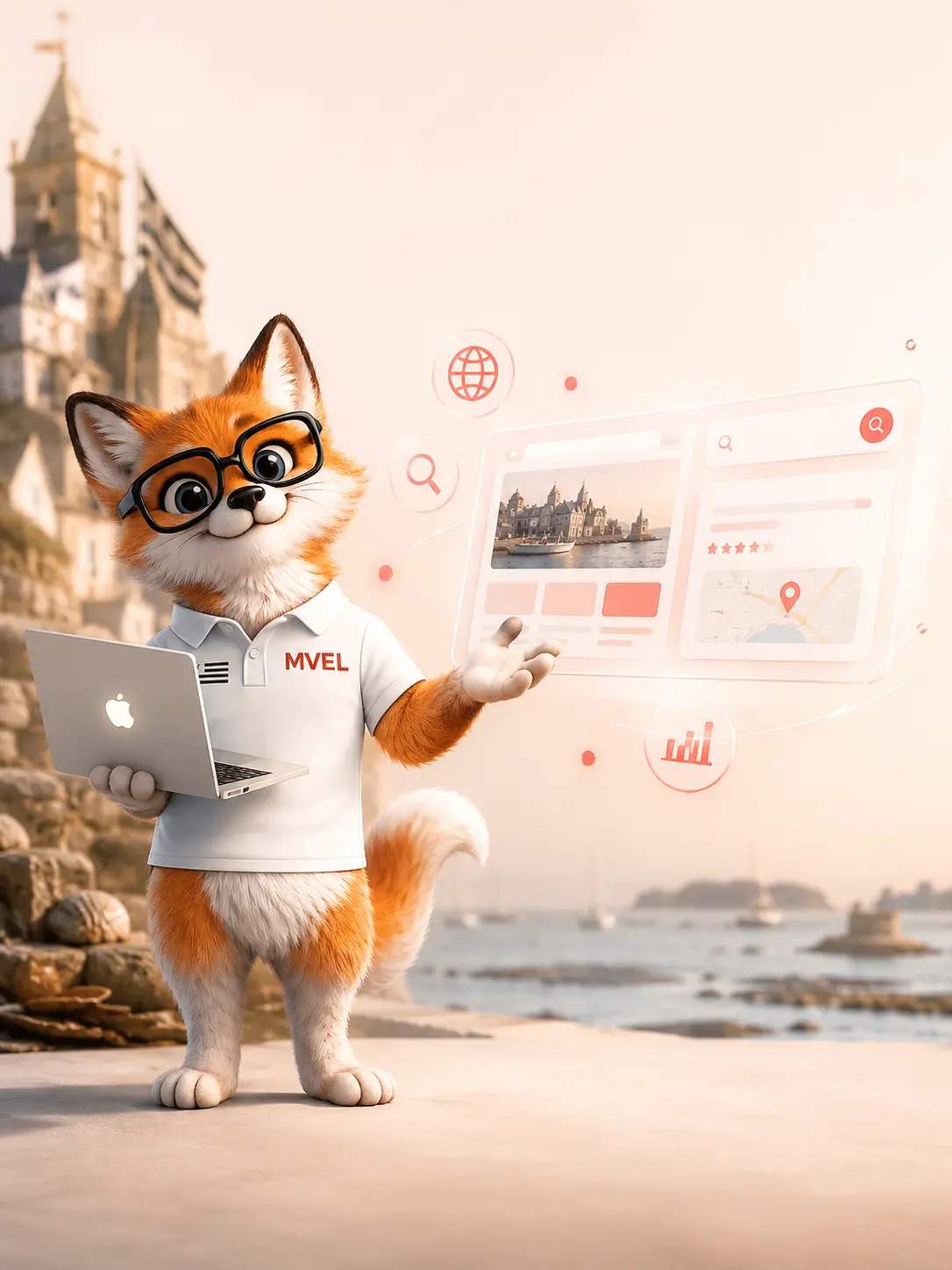 Agence web à Sarzeau en presqu'île de Rhuys, le Renard Digital de MVEL