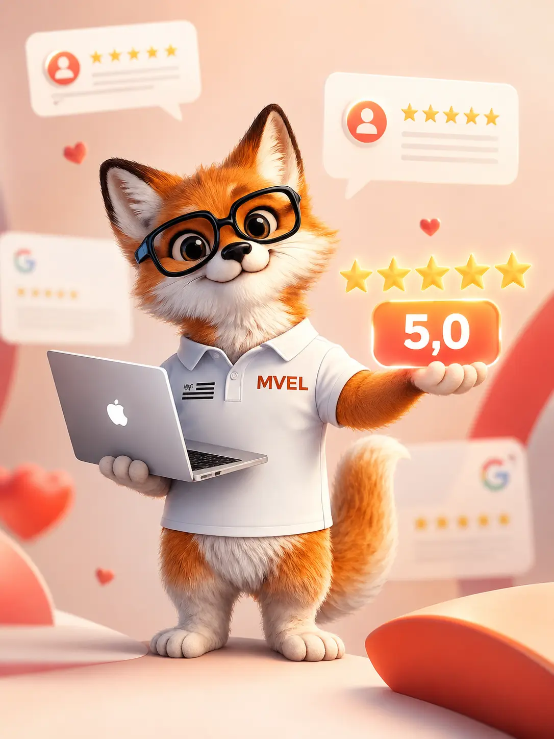Avis clients 5 sur 5 de Ma Vitrine En Ligne, le renard MVEL