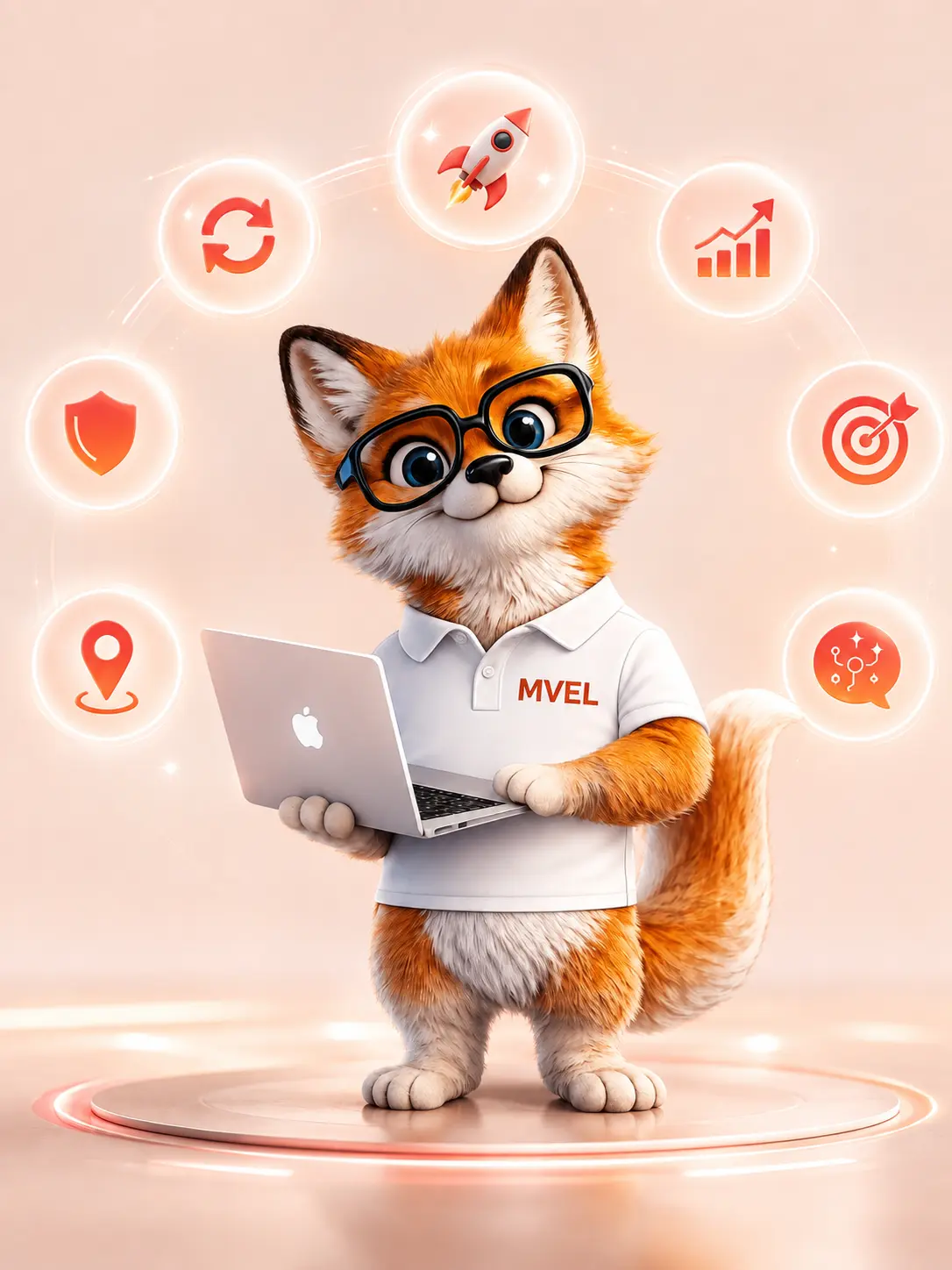 Les expertises web de Ma Vitrine En Ligne dans le Morbihan, le renard MVEL