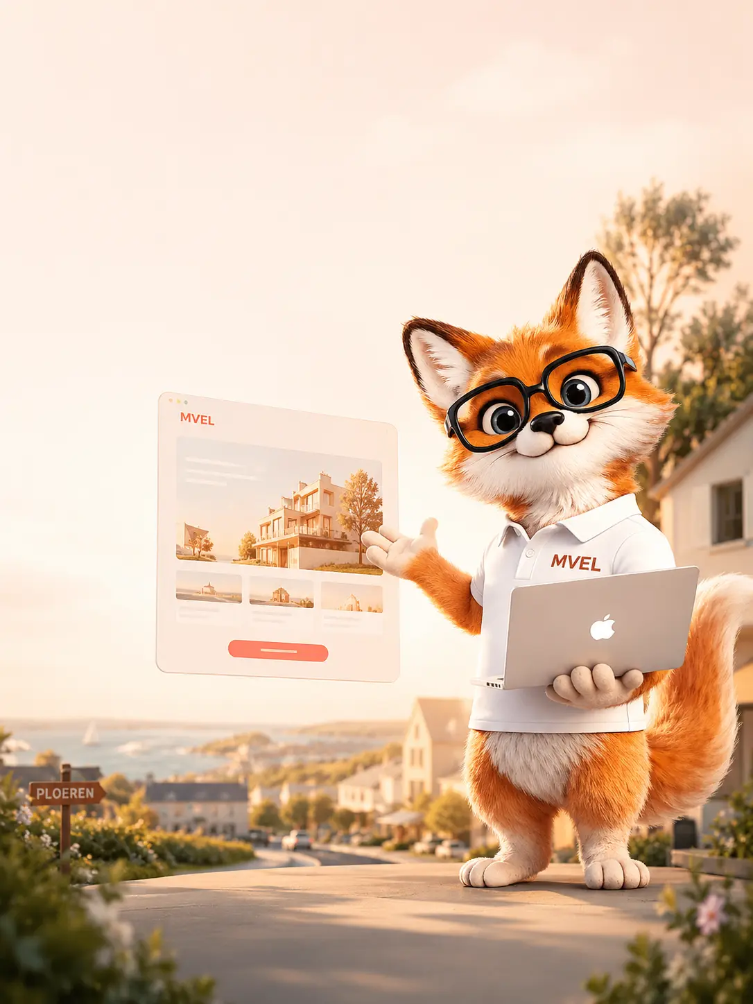 Création de site internet à Ploeren par le renard MVEL, commune aux portes de Vannes