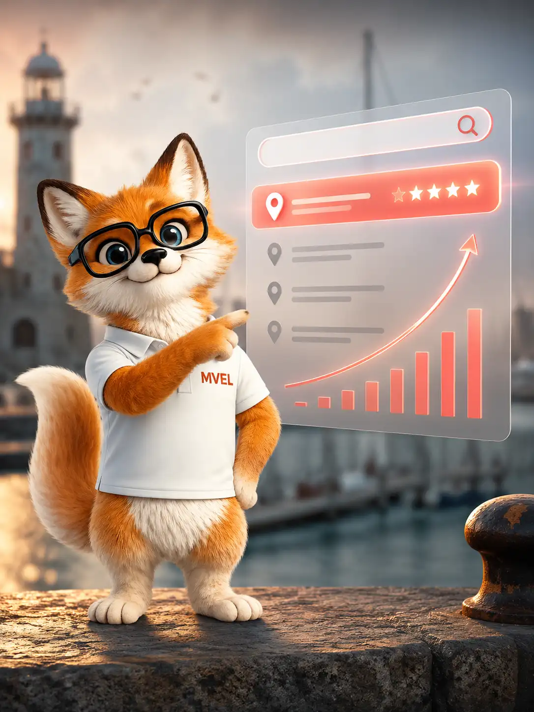 Agence SEO à Brest, le renard MVEL fait monter votre site sur Google
