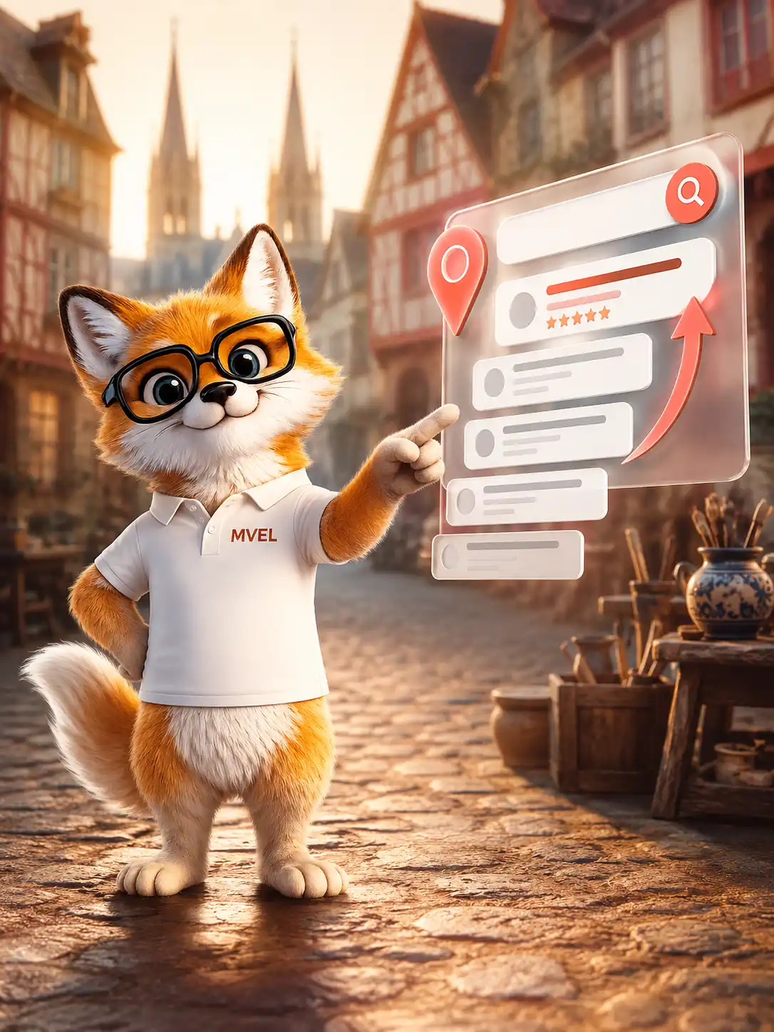 Agence SEO à Quimper, le renard MVEL fait monter votre site sur Google