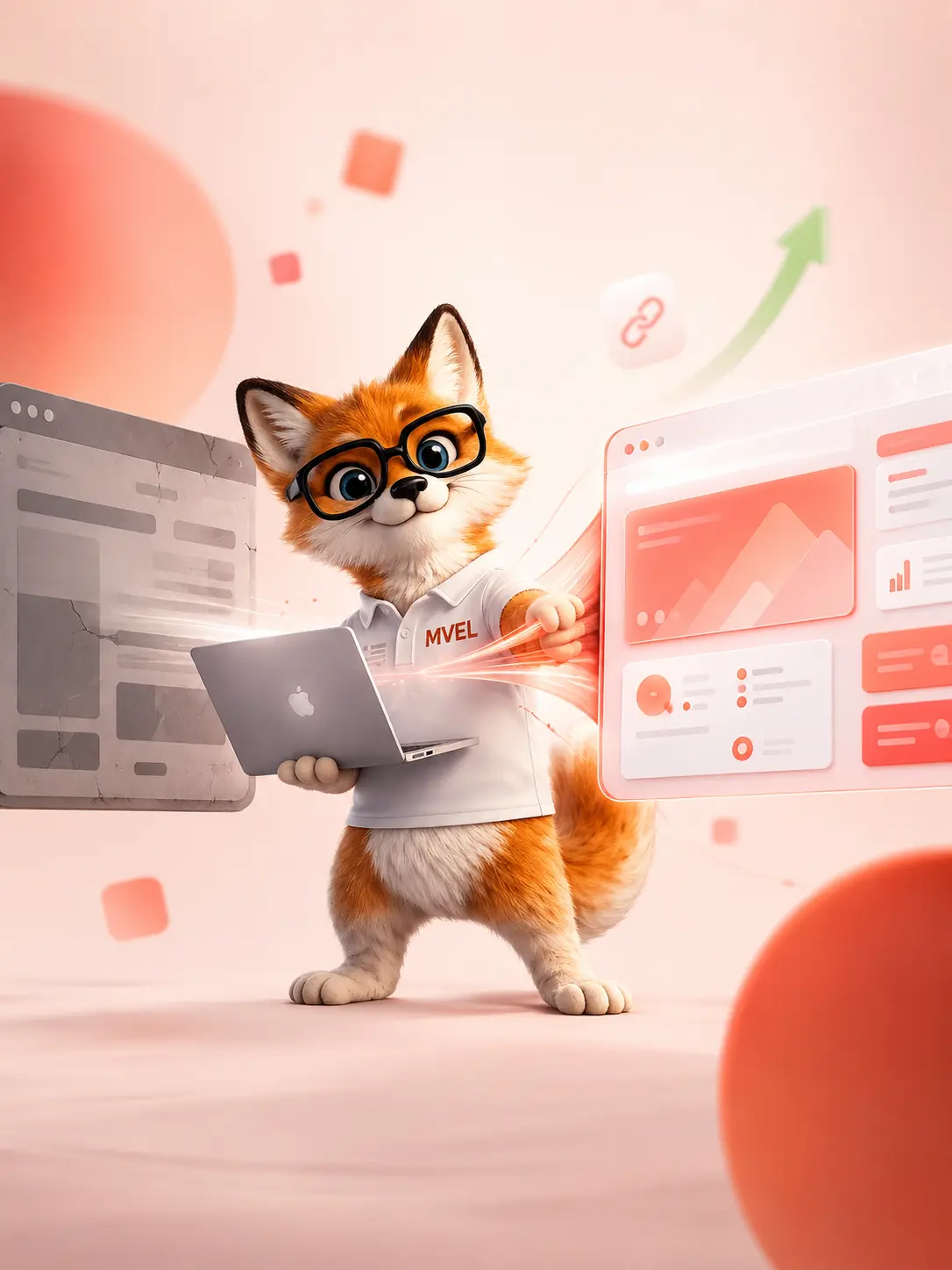 Refonte de site internet dans le Morbihan par le renard MVEL