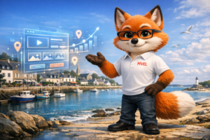 landing page Damgan – Wireframe d’une landing page orientée conversion pour Damgan (Morbihan)