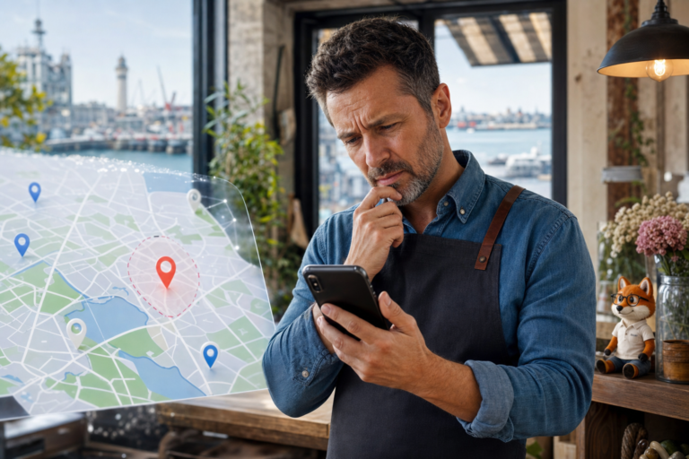 entreprise pas sur google maps – Renard MVEL cherchant une entreprise absente de la carte Google Maps