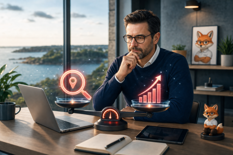 seo rentable petite entreprise – Renard MVEL pesant le retour sur investissement du SEO pour une TPE
