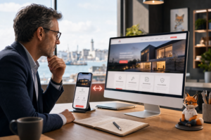 mobile first 2026 – Comparatif rendu mobile vs desktop d'un site d'artisan en 2026