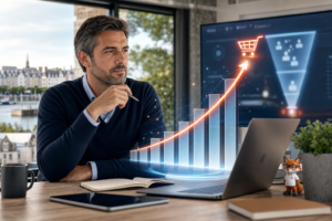 vitesse chargement conversion – Graphique d'impact du temps de chargement sur le taux de conversion